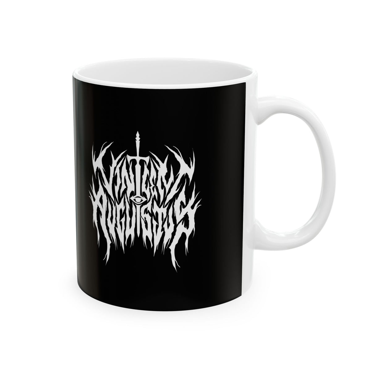 dual logo double color coffee mug
