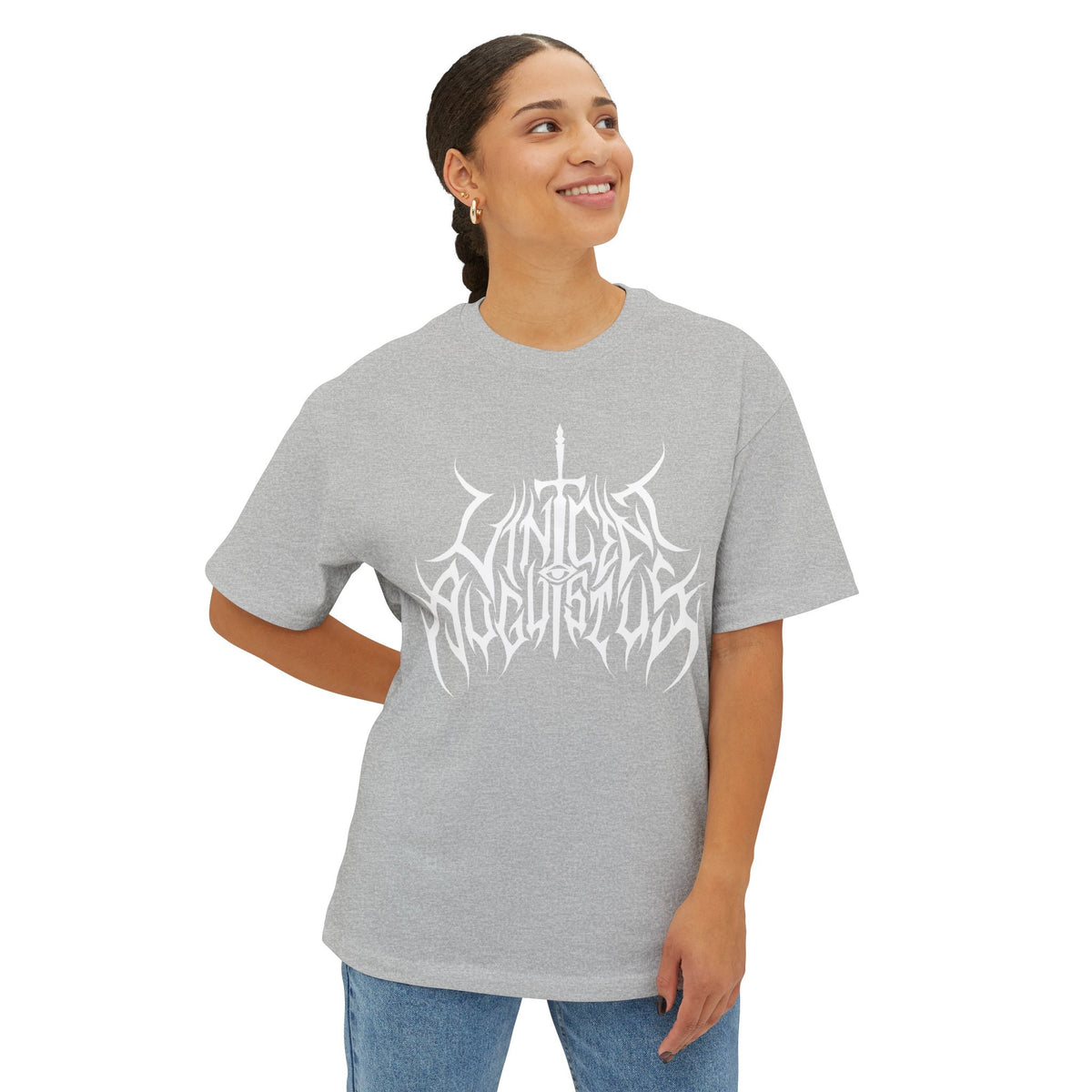 Boxy Oversized Vincent Augustus Logo Tee