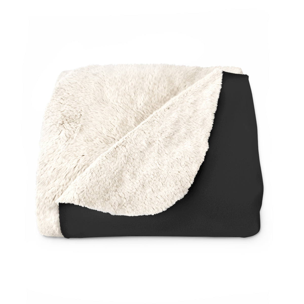 Vincent Augustus Sharp Logo Sherpa Blanket