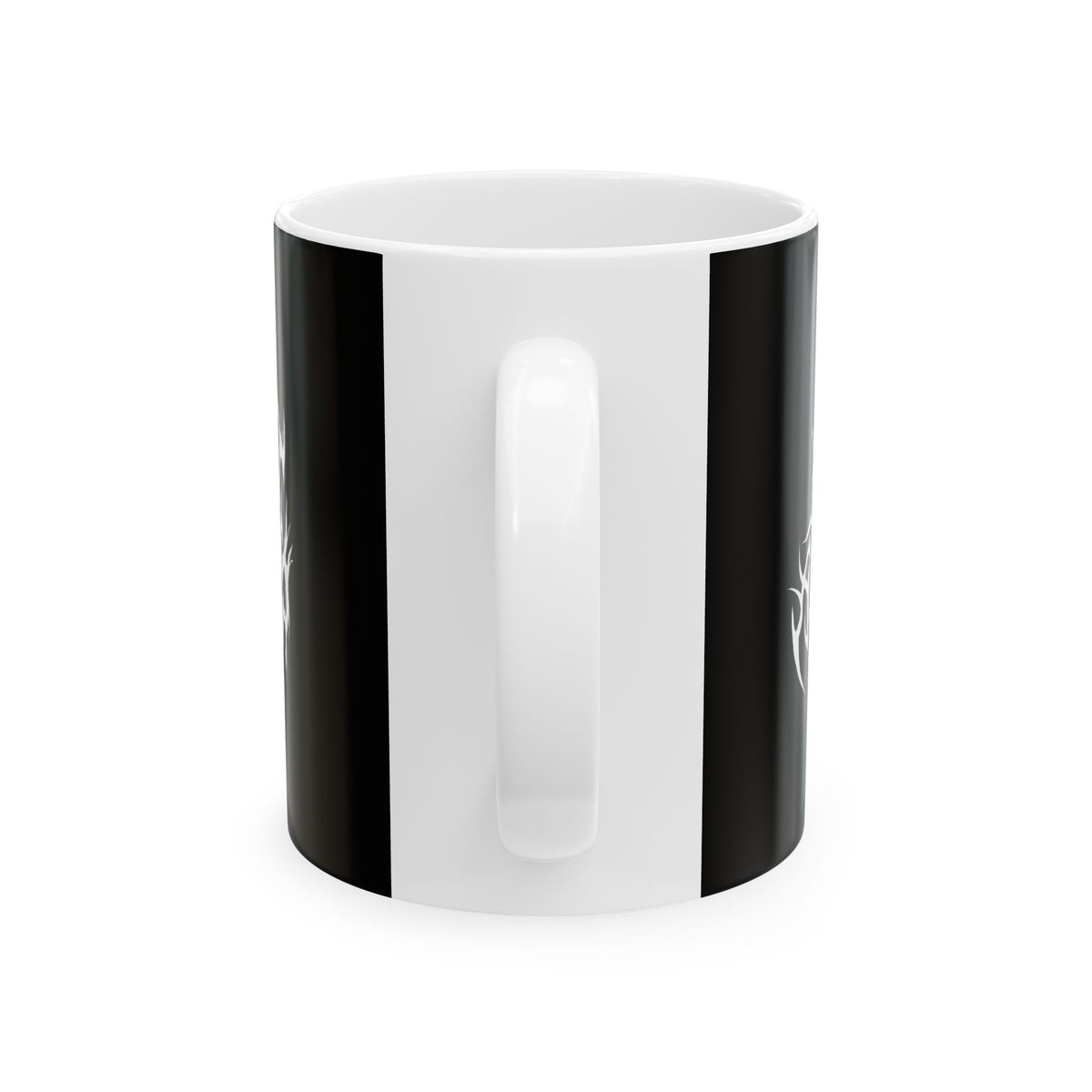dual logo double color coffee mug