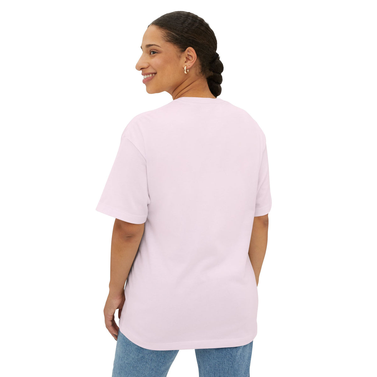 Vincent Augustus Drip Logo on Boxy Oversized