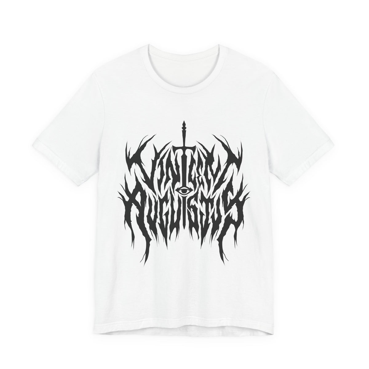 Vincent Augustus Drip Logo tee on Bella+Canvas Standard Fit