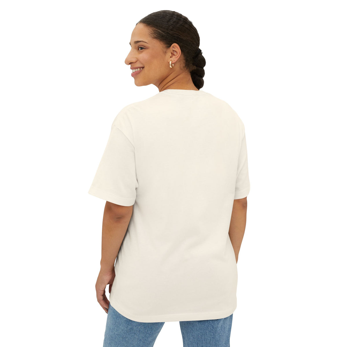 Vincent Augustus Drip Logo on Boxy Oversized