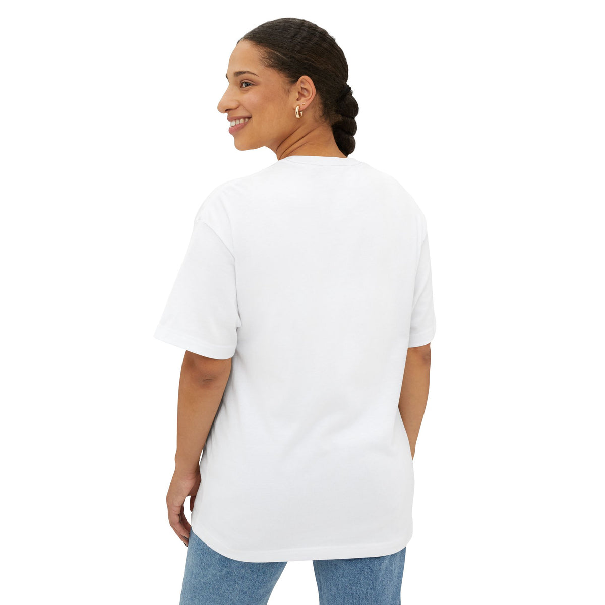 Vincent Augustus Drip Logo on Boxy Oversized