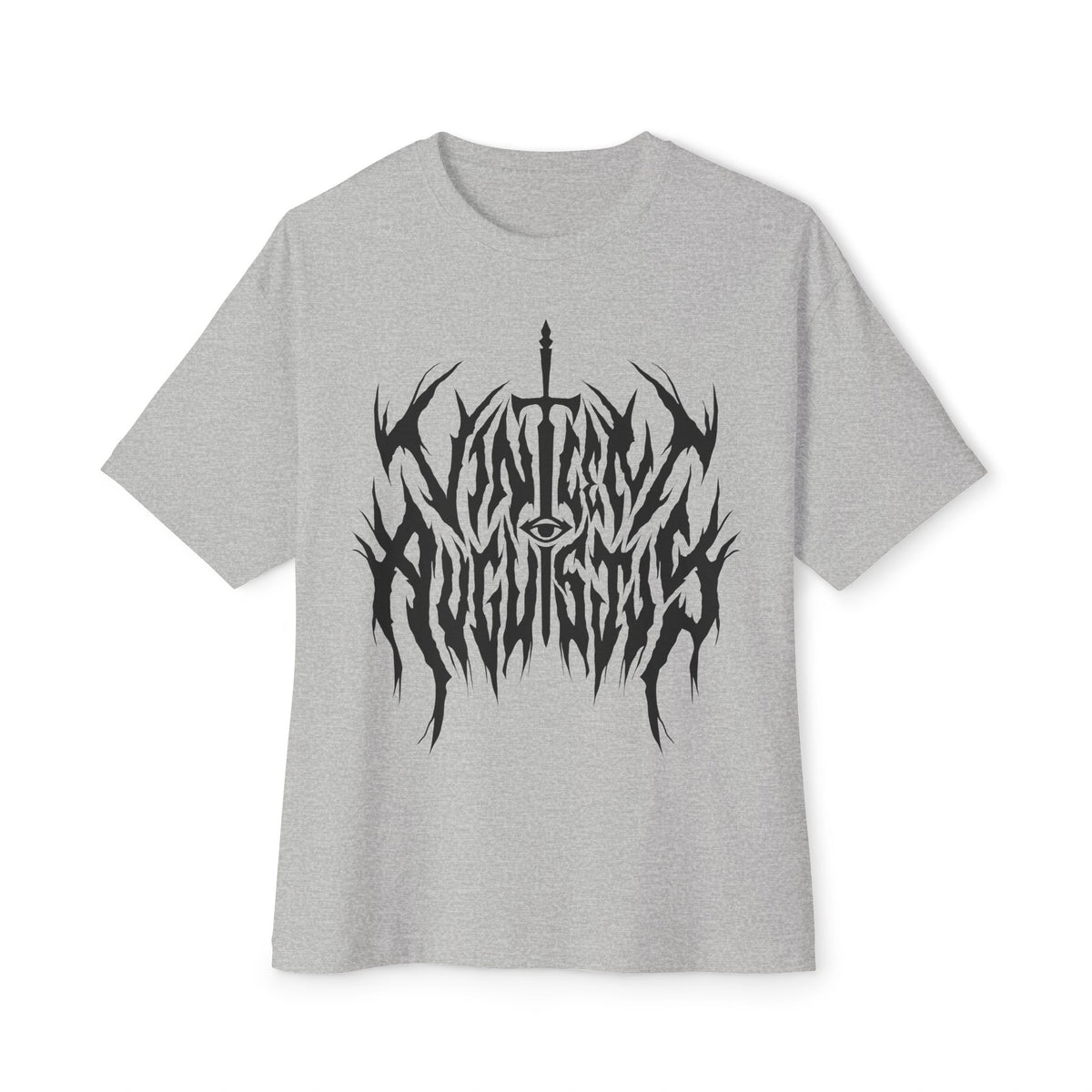 Vincent Augustus Drip Logo on Boxy Oversized